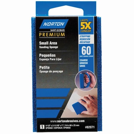 Norton Co Small ProSand 5X Sanding Sponge Small Area Coarse 82071